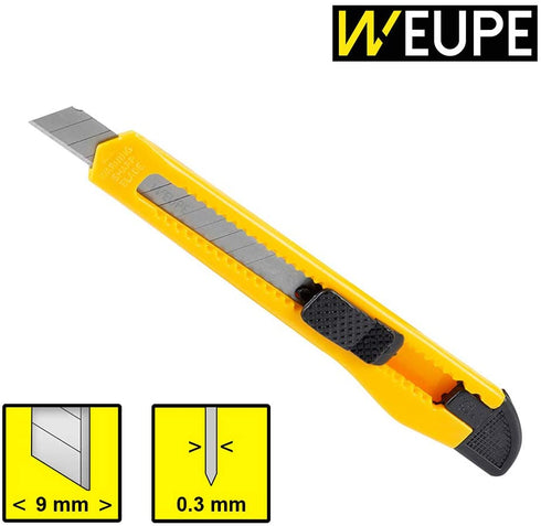 Utility Knife with Retractable Snap-off Blades
